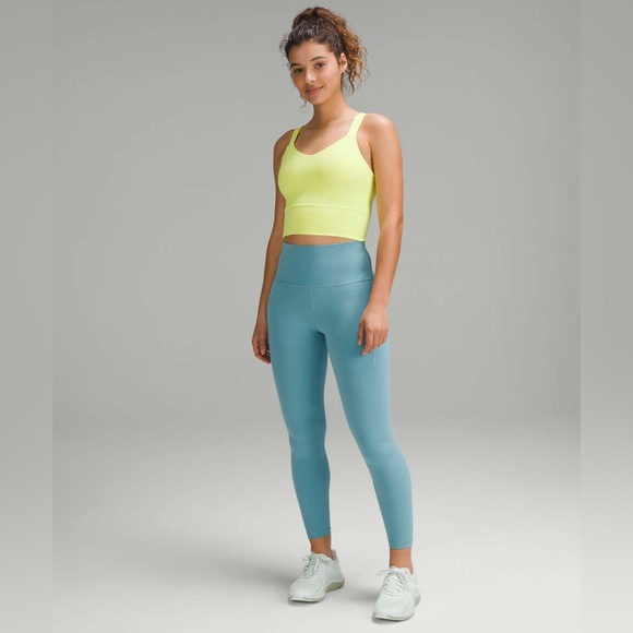 lululemon athletica Pants - Lululemon Wunder Train High-Rise Tight with Pockets 25"
Tidal Teal 4